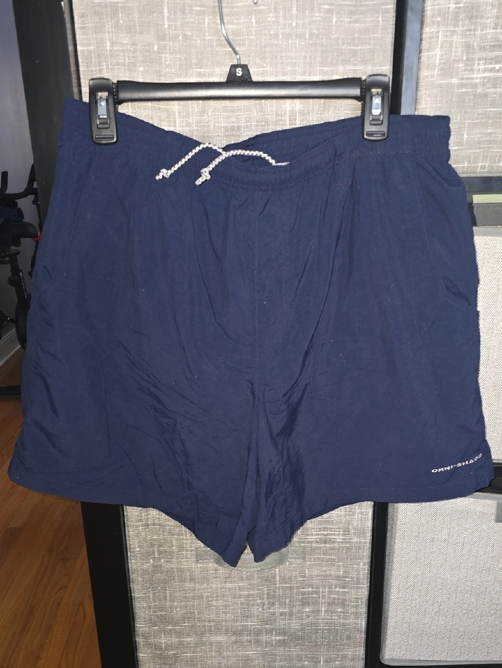 Columbia Men's Navy Blue Swim/Active Shorts